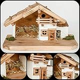 Weihnachtskrippe-(W17) Krippe Krippenstall Weihnachten-Weihnachtskrippen-