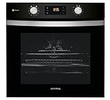 Privileg PBWK3 JH8S BLG Einbau-Backofen mit Hydrolyse und Dampffunktionen/ 71 l/Hydrolyse/CLICK und CLEAN/Multi-Level-Kochen/Pizzafunktion/Freasy Cook