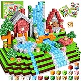 COOLJOYA Magnetische Bausteine, Magnetbausteine Magnetspielzeug Magneten Kinder, Magnetisches Spielzeug für Kinder ab 3 4 5 6 7 8 9, Magnetspiel kinderspielzeug für Jungen und Mädchen LKW