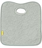 Koo-di Oopsie Do Do Baby-Autositzschutz und Kinderwagen-Einlage | Wetec wasserdichtes und saugfähiges Sitzpolster für Kleinkinder-Töpfchentraining und Kinderunfälle (Grau)