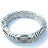 PAG Turbo GmbH® - Blitzschutz Blitzableiter Material Tiefenerder feuerverzinkt oder aus Edelstahl (Aluminium Draht Runddraht 8mm)