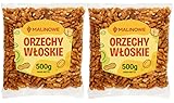MALINOWE NATÜRLICH GESCHALTETE WALNÜSSE AUSGEZEICHNETE PREMIUMQUALITÄT 2x500g