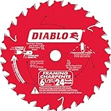 Kreissägeblätter, 16,5 cm, 24 Zähne, Hartmetall, 2 Stück