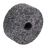 RiToEasysports Drum Cymbal Wash Pad Sleeve Ersatzset mit Flügelmuttern, Material für Drum Cymbal Protection und Performance für Schlagzeuger