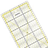 WINTEX Patchwork Lineal – Schneidelineal 15x60 cm, mit cm-Raster und Winkelanzeige – Rollschneider-Lineal, Nählineal, Schneidelineal – ideal zum Nähen und Basteln