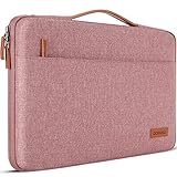 DOMISO 15.6 Zoll Wasserdicht Laptop Tasche Sleeve Case Notebook Hülle Schutzhülle für 15.6' Lenovo Yoga 720 IdeaPad S510 ThinkPad E575 T580/Lenovo Flex 4 5/ASUS ROG Zephyrus S GX531/HP 15,Rosa