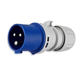 REV Caravan, CEE Stecker 3-polig (1PH+N+PE) IP44, 230V 16A, blau