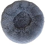 Fhodigogo Katzenbett katzenkissen hundebett kleine Hunde Donut Hundebett Kleine Hunde Bett Katzendecke Hundedeck für Katzen und kleine Hunde ((38CM for für innerhalb von 3 kg Haustier)