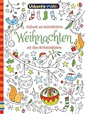 Usborne Minis - Malbuch: Weihnachten: Malbuch mit Rubbelbildern (Usborne-Minis-Reihe)