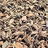 Rindenmulch Mittel, Körnung 10-40 mm, 100 Liter, gesiebte Premium Qualität aus Bayern, regionale Herstellung, Unkrautminderung durch das Mulch