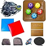 HOIDOKLY 2025 Koreanisches Volksspielset, Traditionelles Koreanisches Spiel, Jebi Chagi, Gong-Gi, Biseokchigi, Paeng-Y, Ddakji, Familienreisespiele, Steinfangspiel(1Satz